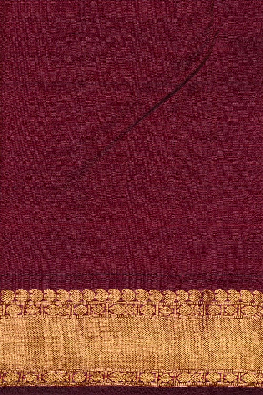Image of Arani Silk Mustard Saree